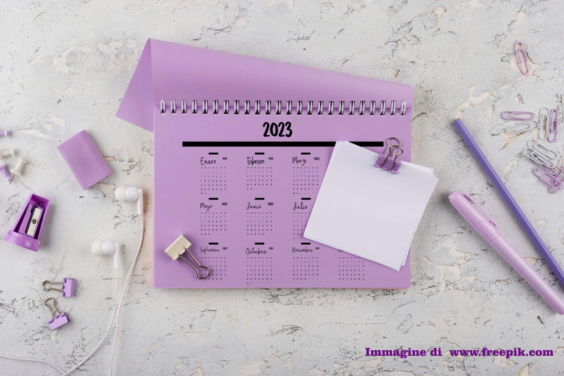 Calendario Attività Periodo Gennaio – Aprile 2023